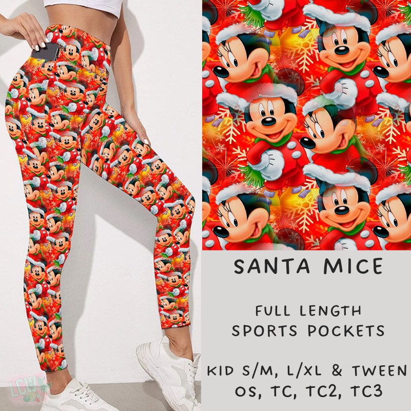 Ready To Ship - Santa Mice