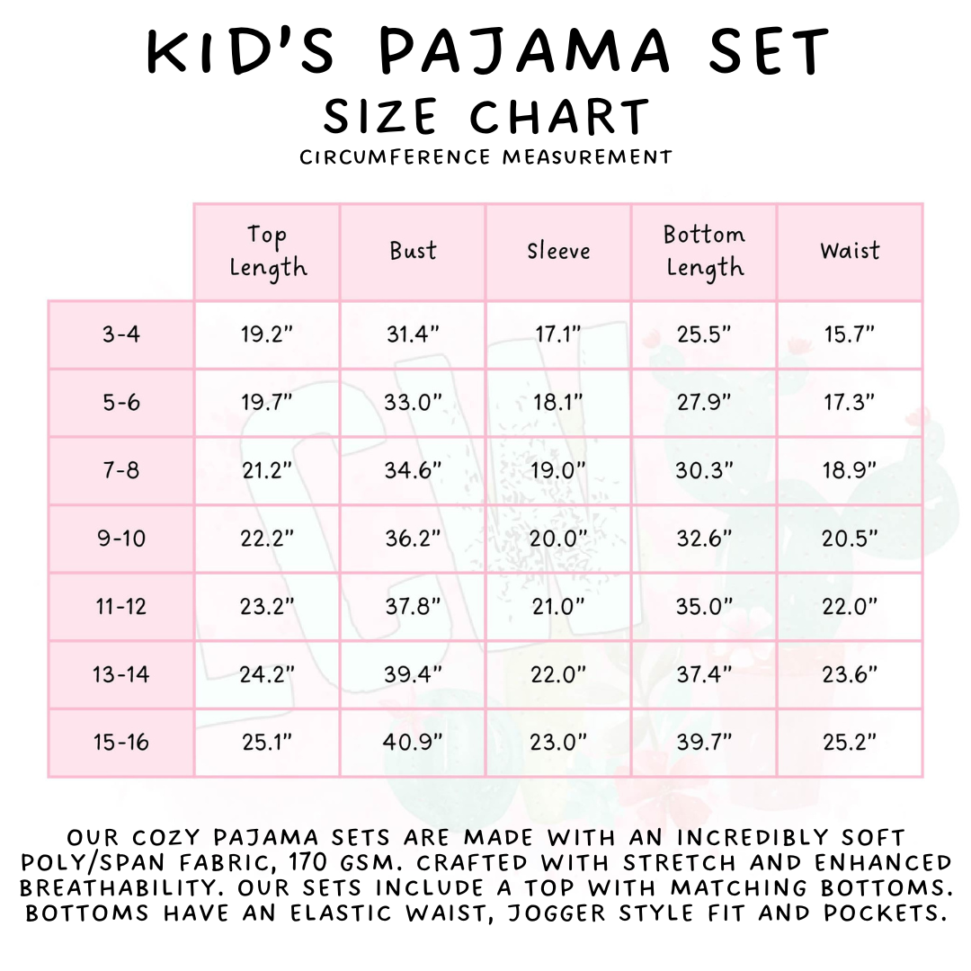 Batch #344 - Family Pajama Party - Closes 5/23 - ETA late July - Purple Jellies Kid's Pajama Sets