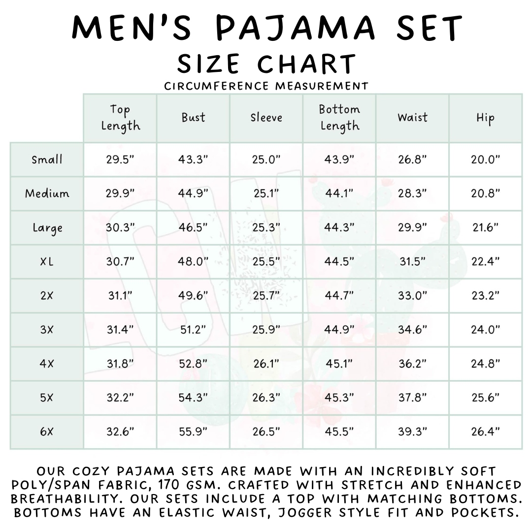 Batch #344 - Family Pajama Party - Closes 5/23 - ETA late July - Sail Away Men's Pajama Set