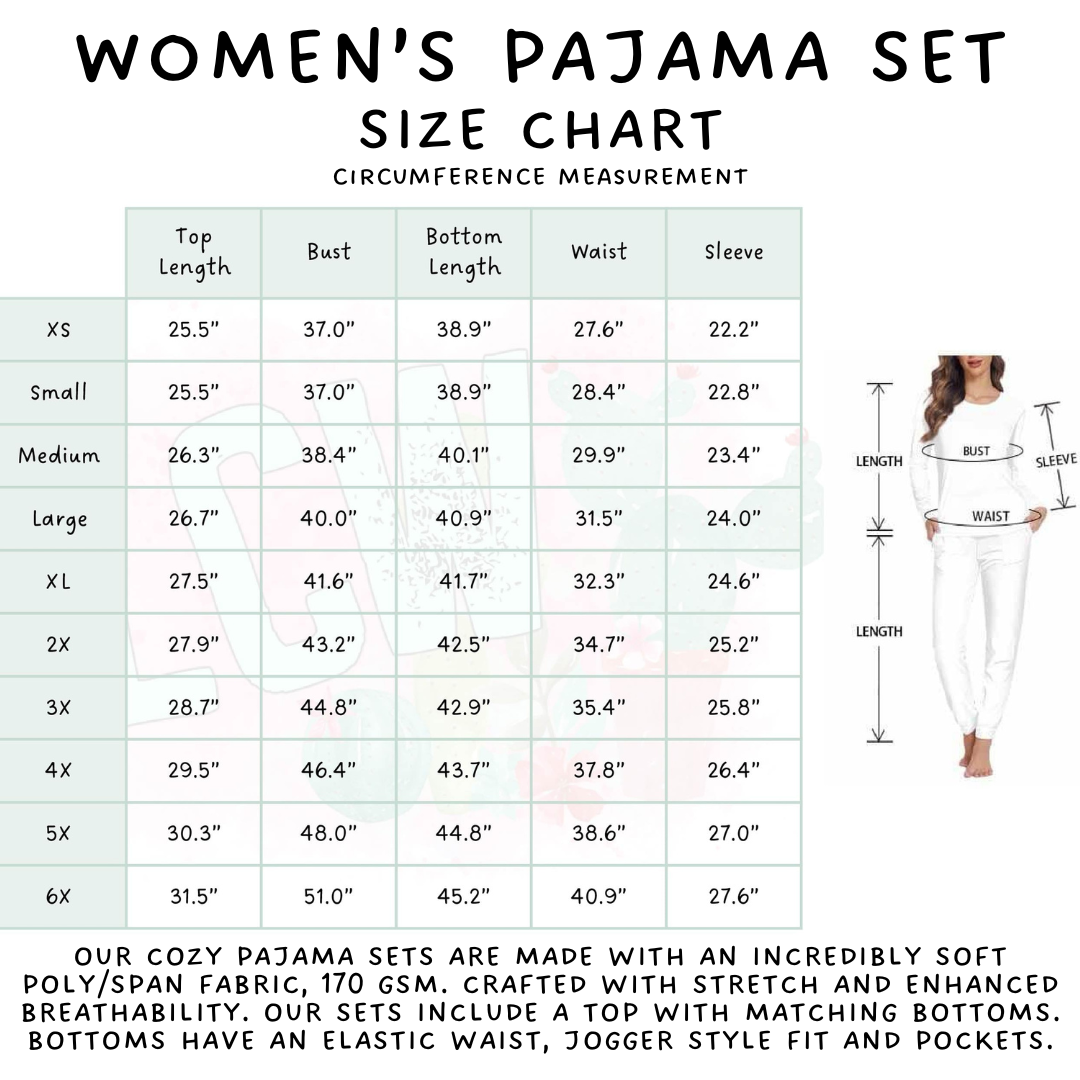 Batch #344 - Family Pajama Party - Closes 5/23 - ETA late July - Pups & Florals Women's Pajama Set