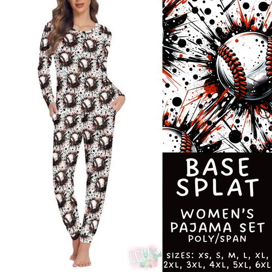 Batch #344 - Family Pajama Party - Closes 5/23 - ETA late July - Base Spalt Women's Pajama Set