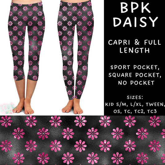 Ready to Ship - BPK Daisy Capris - Square Pocket TC