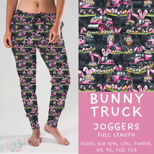 Ready To Ship - Bunny Truck Joggers - OS & TC