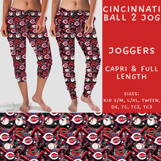 Ready To Ship - Cincinnati Ball 2 - Joggers - TC