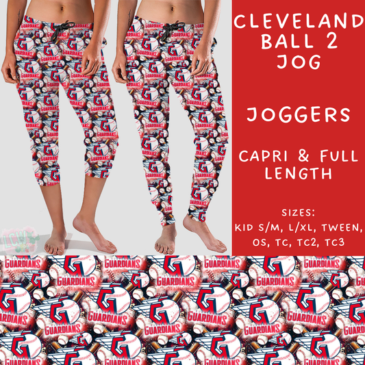 Ready To Ship - Cleveland Ball 2 Joggers - TC