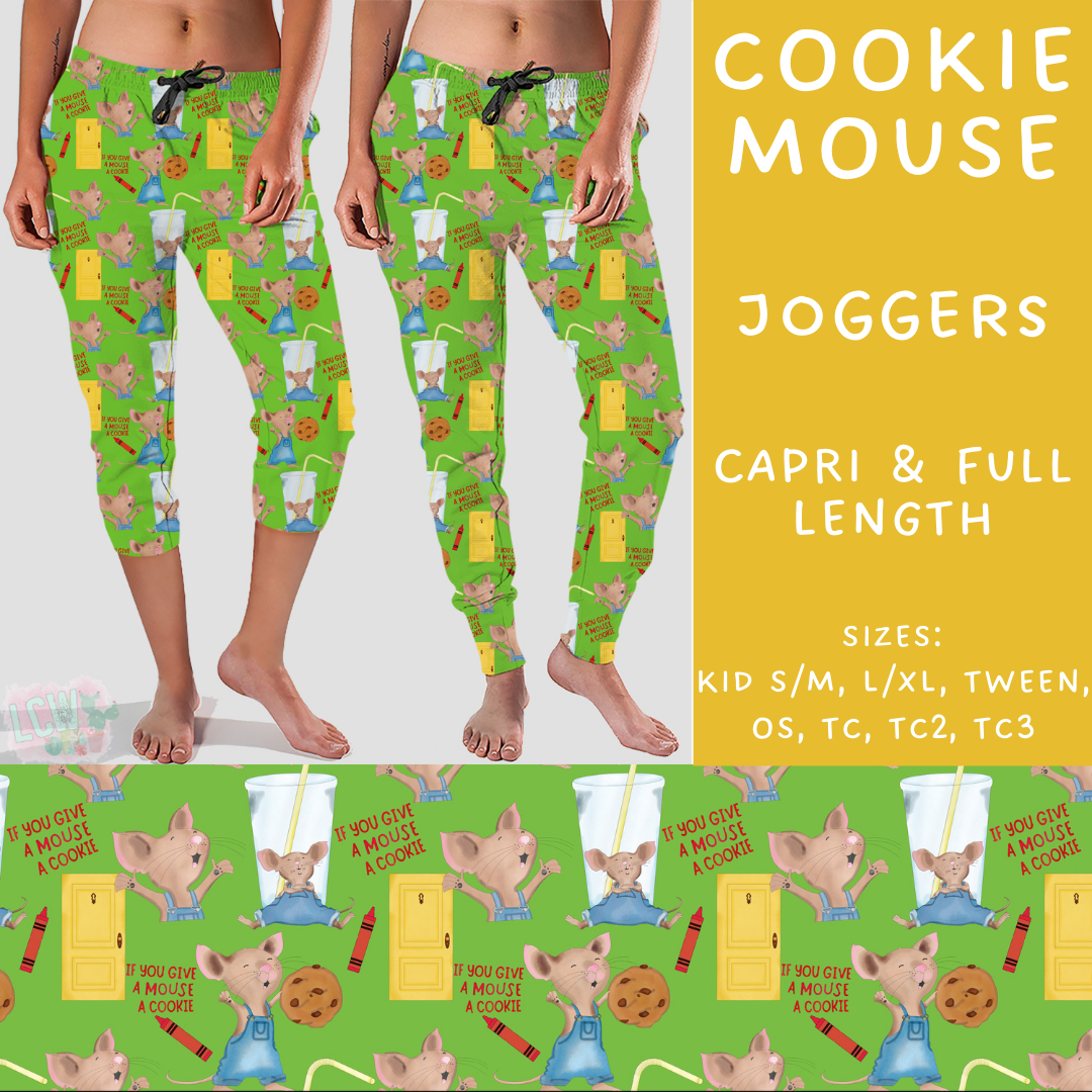 Ready To Ship - Cookie Mouse - Full Length Joggers TC2