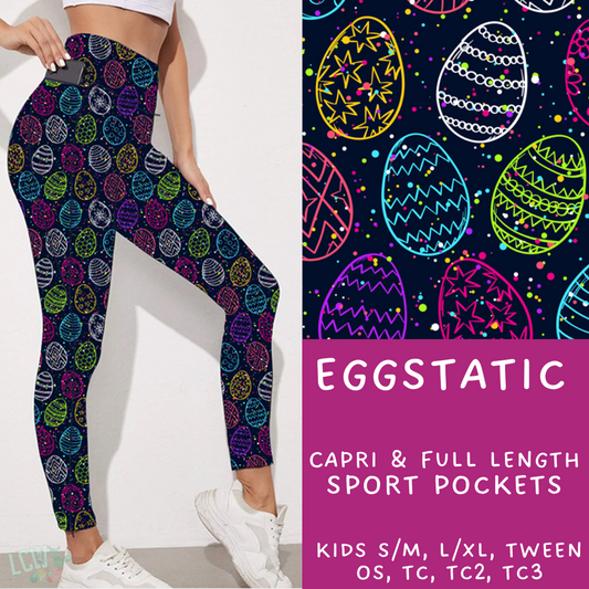Ready To Ship - Eggstatic - Full Sport Leggings OS