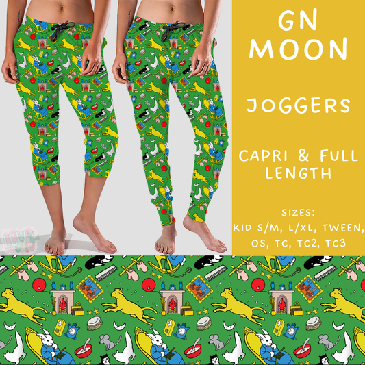 Ready To Ship - GN Moon - Full Length Joggers OS