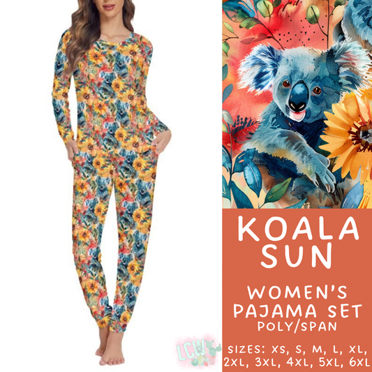 Batch #344 - Family Pajama Party - Closes 5/23 - ETA late July - Koala Sun Women's Pajama Set