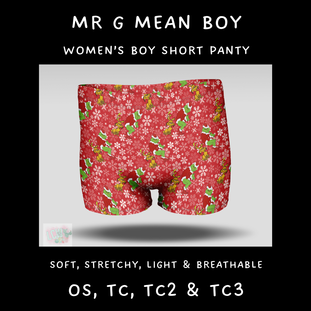 Ready To Ship - Mr G Mean Boy Shorts