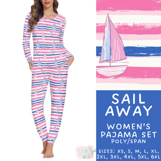 Batch #344 - Family Pajama Party - Closes 5/23 - ETA late July - Sail Away Women's Pajama Set