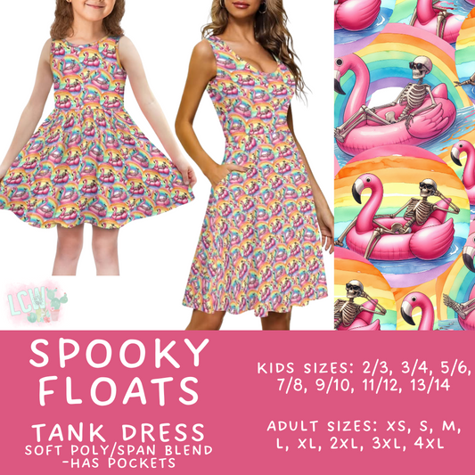 Batch #357 - Spooky Summer - Closes 6/18 - ETA mid August - Spooky Floats Women's & Girl's Tank Dress