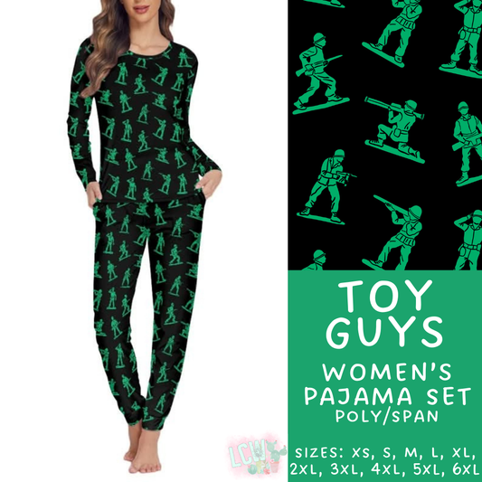 Batch #344 - Family Pajama Party - Closes 5/23 - ETA late July - Toy Guys Women's Pajama Set