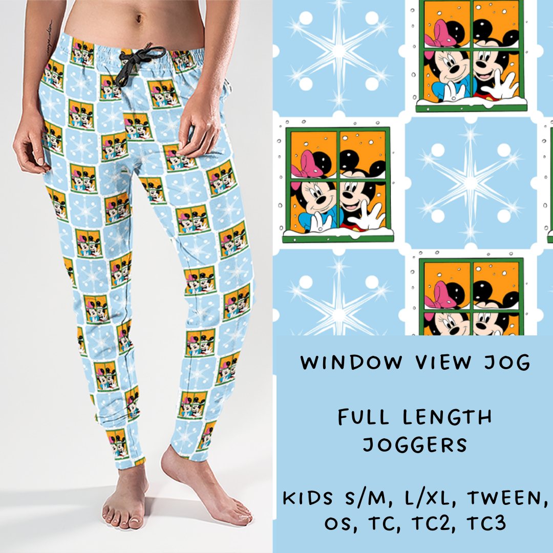 Ready To Ship - Window View Joggers