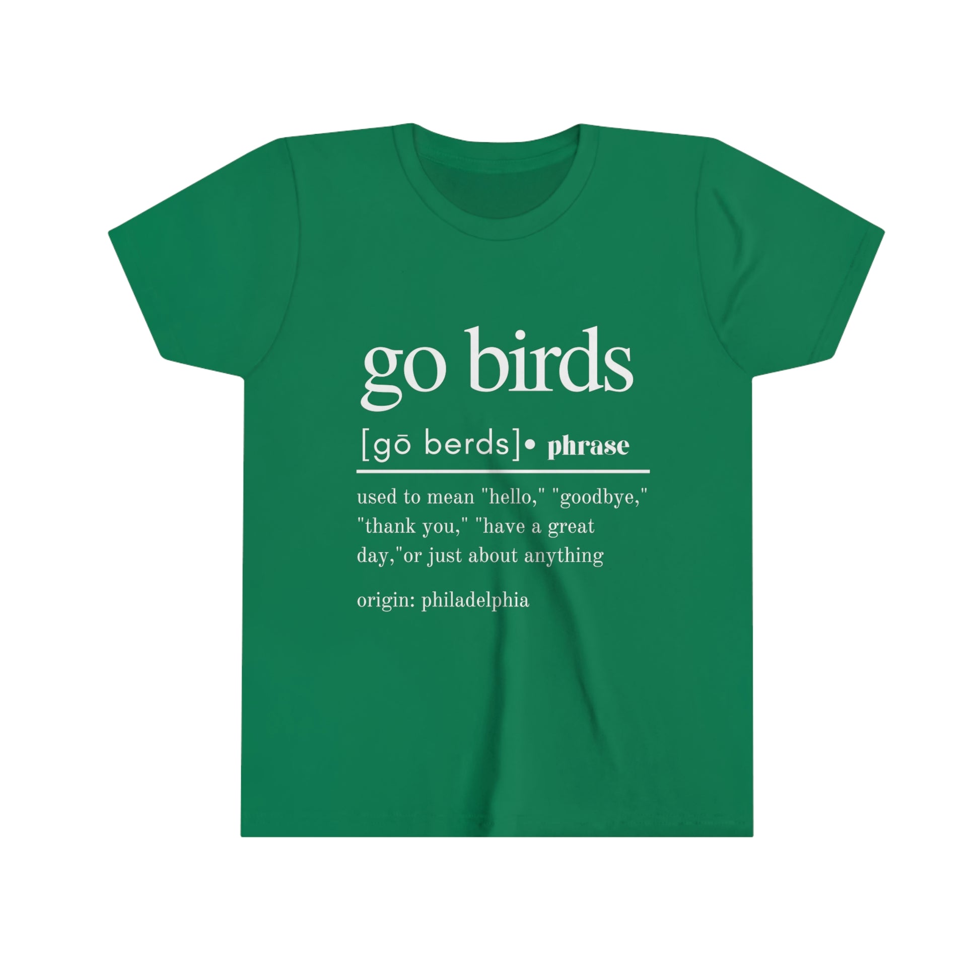 Go Birds Tee Toddler and Youth